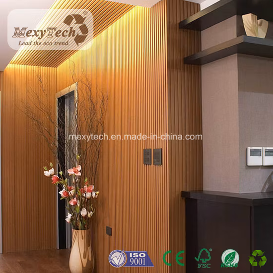 Pannello decorativo per pareti in materiale composito di legno, decorazione per palestra e hotel